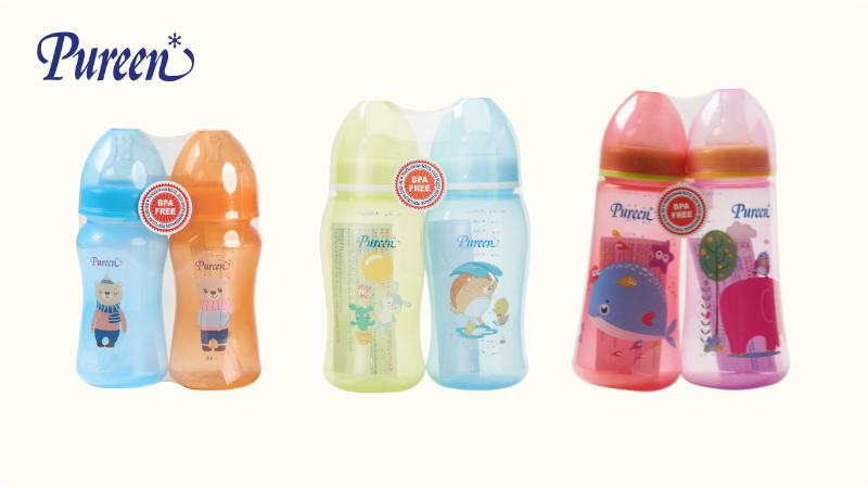 Card PP Wide Neck Bottle Sets