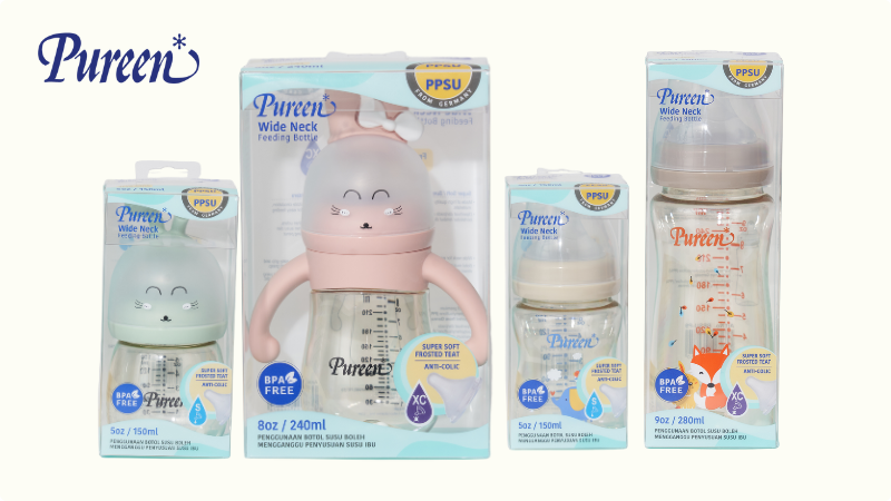 Card PPSU Wide Neck Bottles