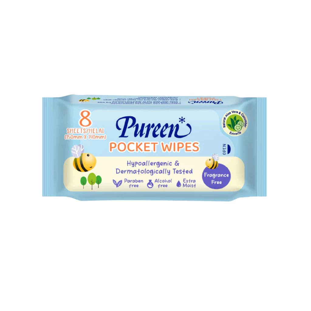 Pureen Pocket Wipes