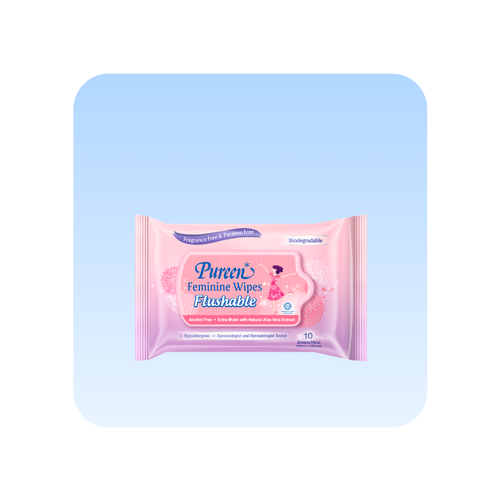 Feminine Wipes (Flushable) Fragrance Free