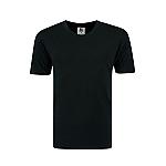 four-square-basic-short-sleeve-round-neck-100-cotton-black thumbnail