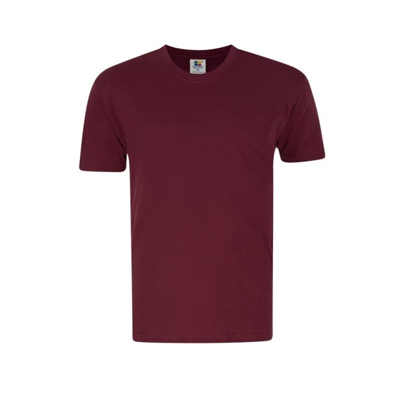 FOURSQUARE 160gsm RN Short Sleeve - Burgundy (XS)