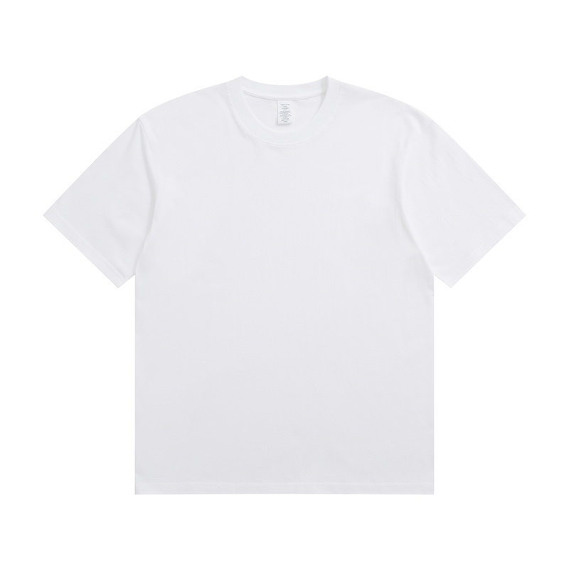 Premium 230gm Cotton RN - White (S)