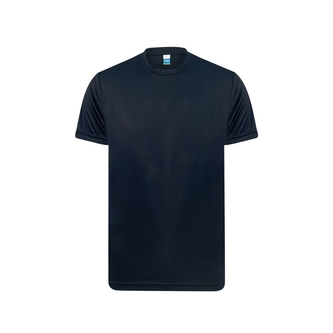 Vvid Supercool Microfiber Round Neck - Black (S)