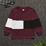 kids-long-sleeve-color-block-burgundy thumbnail