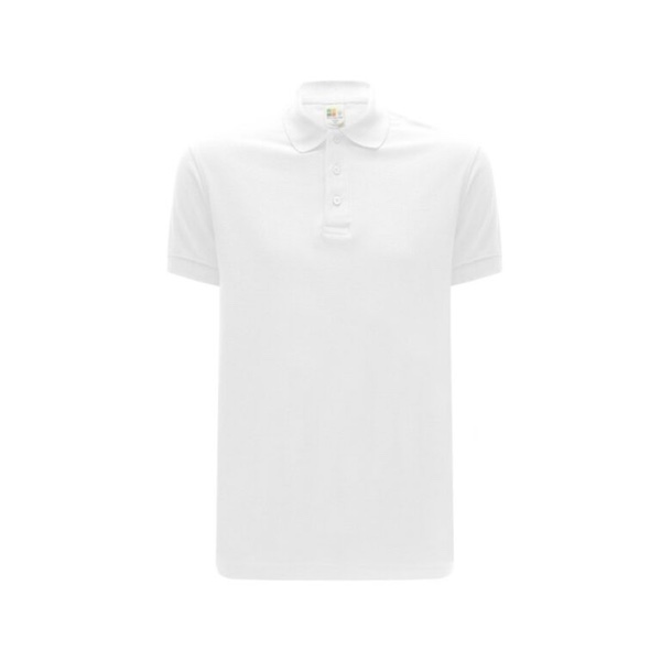 FOURSQUARE Honeycomb 100% Cotton Polo - White (XXL)