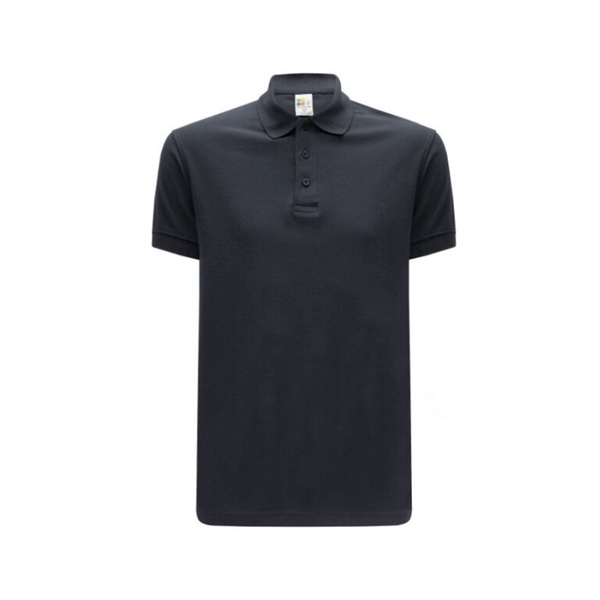FOURSQUARE Honeycomb 100% Cotton Polo - Black (S)