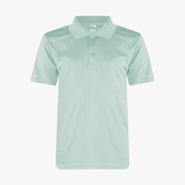 Microfiber Minimesh Polo - Ice Mint (L)