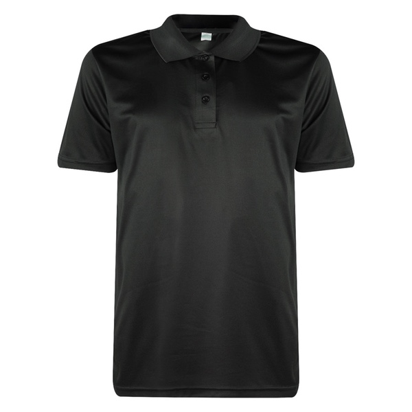 Microfiber Minimesh Polo - Black (XXXL)