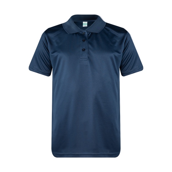 Microfiber Minimesh Polo - Navy Blue (XS)