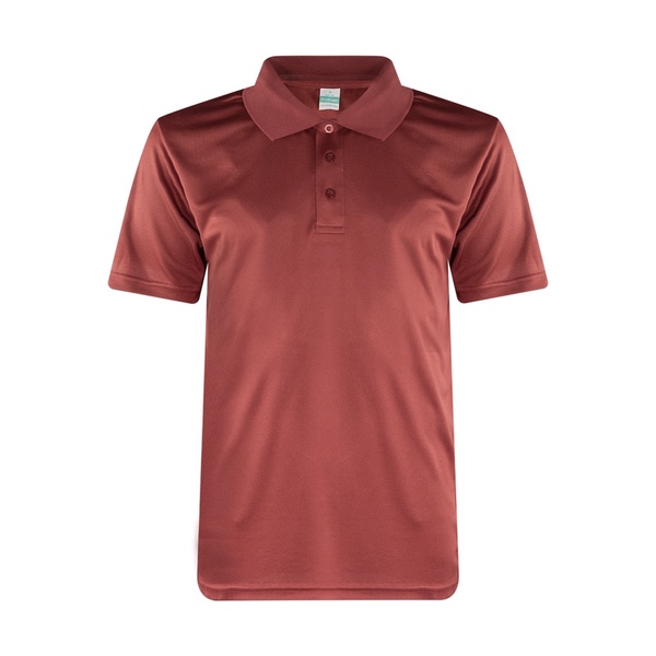 Microfiber Minimesh Polo - Burgundy (XL)