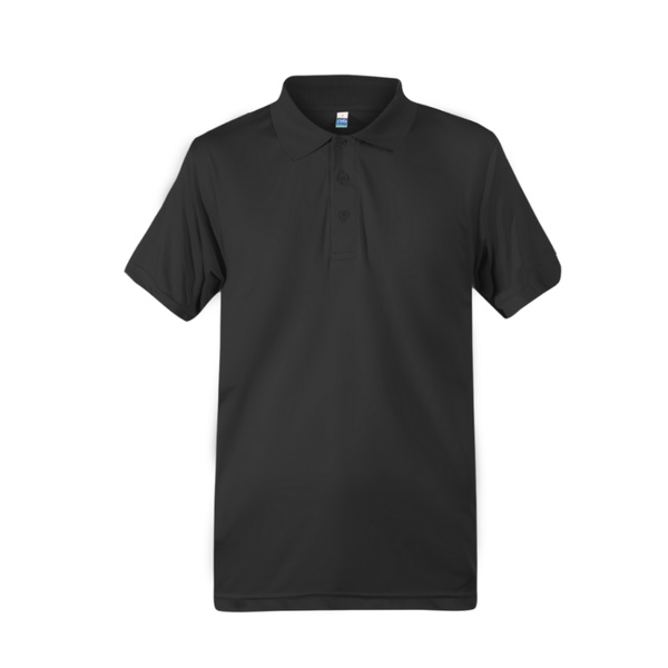 Vvid Supercool Supersilky Microfiber Polo - Black (XL)