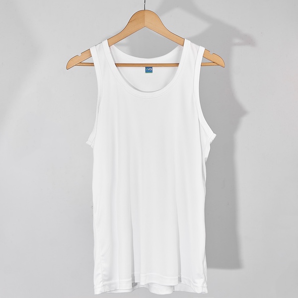 VVID Supercool Supersilky Microfiber Singlet - White (XL)
