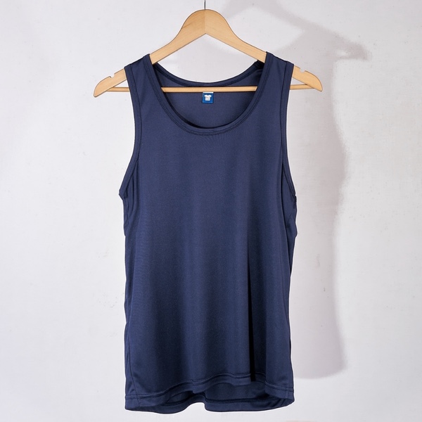 VVID Supercool Supersilky Microfiber Singlet - Navy Blue (S)