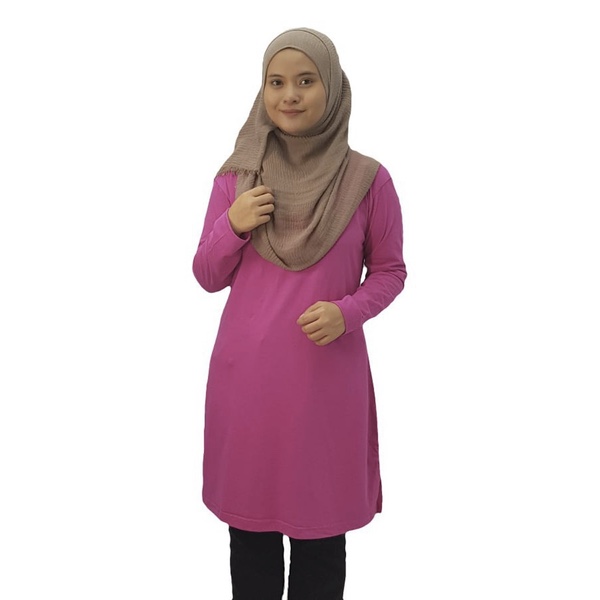 VERDANAH Classic Muslimah Fullycombed - Fuchsia (S)
