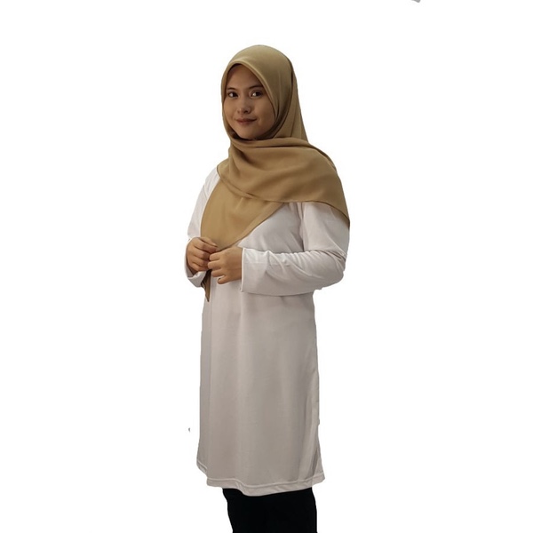 VERDANAH Microfiber Feathersoft Muslimah - White (M)