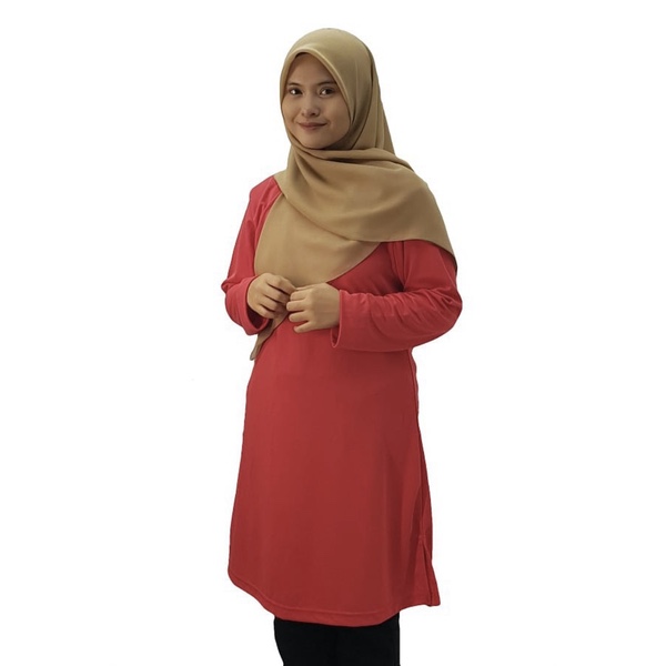 VERDANAH Microfiber Feathersoft Muslimah - Red (XS)
