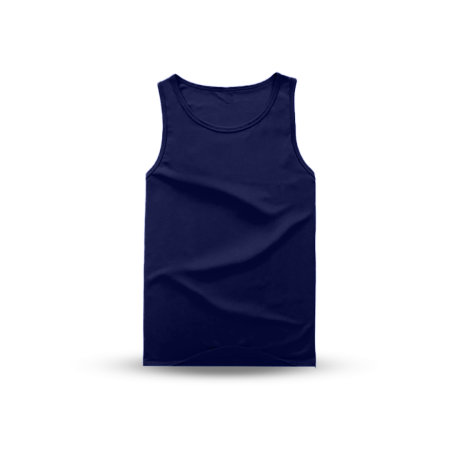 kids-singlet-cotton-navy-blue