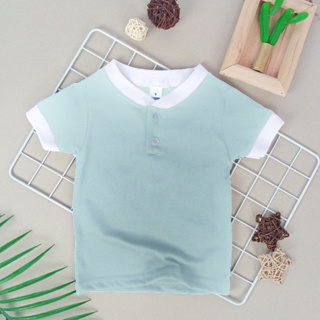 Baby Casual Polo Haze Blue - L