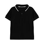 microfiber-kids-polo-black thumbnail
