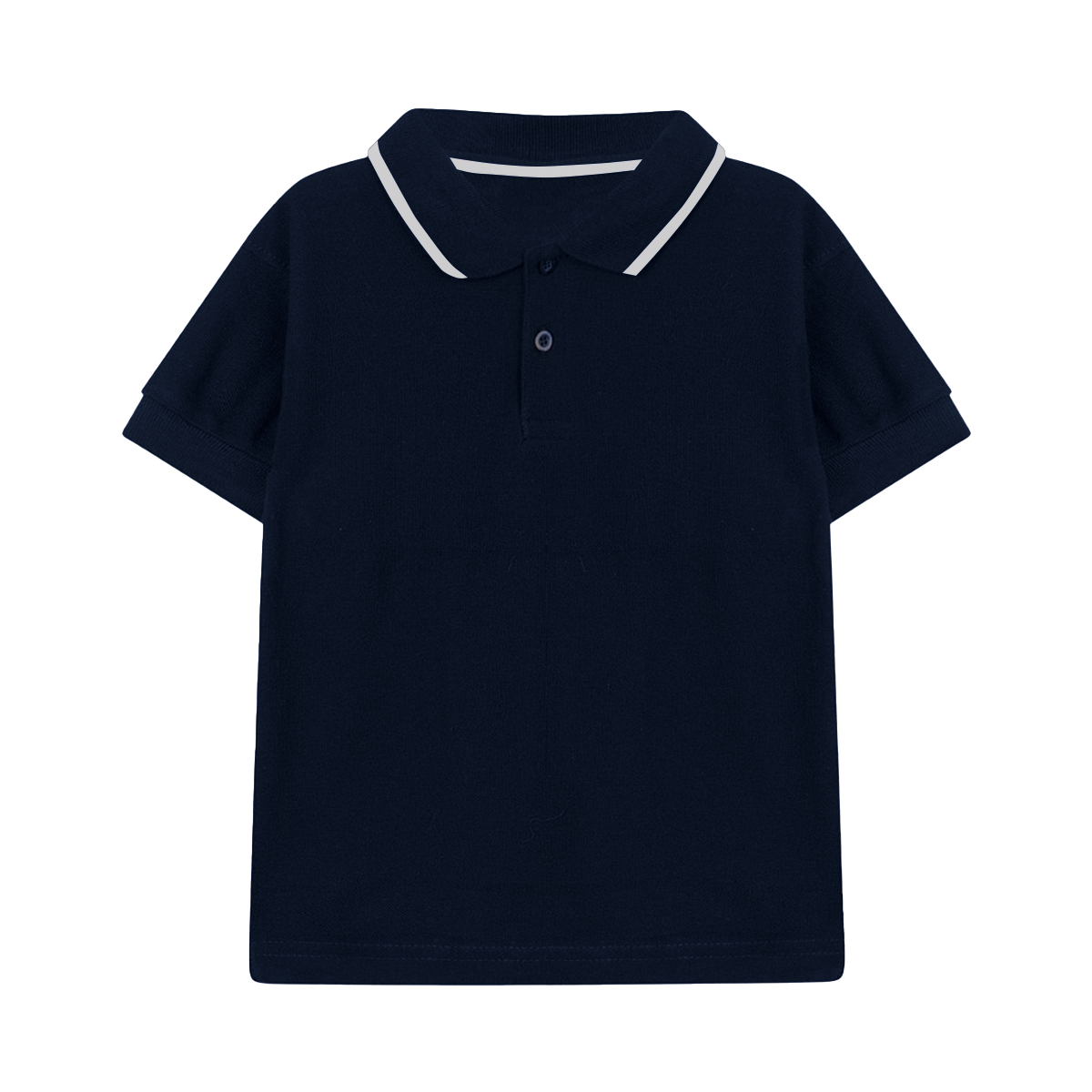 Kids Polo Microfiber Navy Blue - (Age 5-6y)
