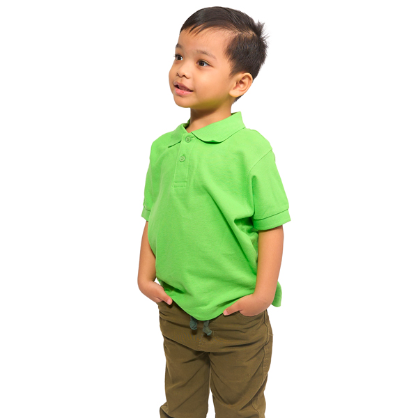 Foursquare Kids Polo Apple Green - (Age 1-2y)