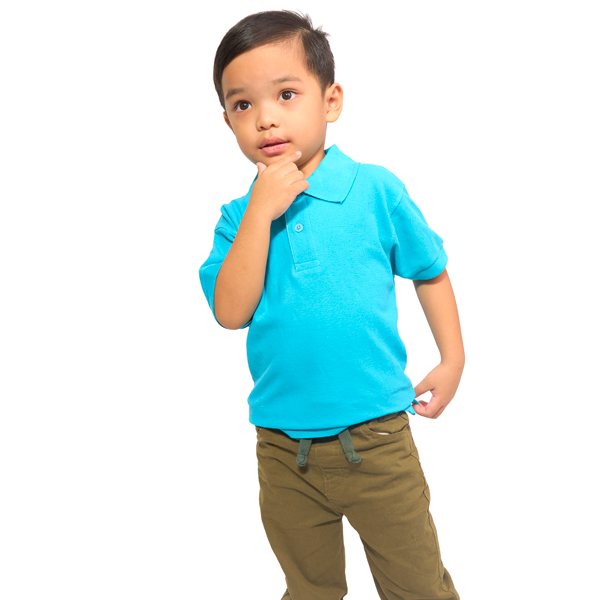 Foursquare Kids Polo Turquoise  -(Age 1-2y)