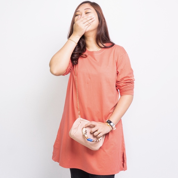 VERDANAH Modern Muslimah - Chestnut Red (XL)