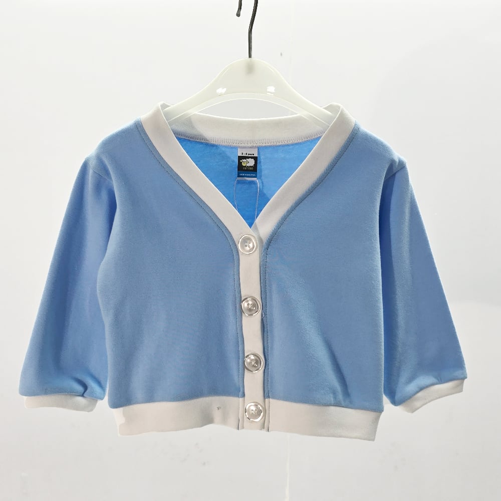 Baby Fashion Cardigan Sky Blue - (Age 1-2y)