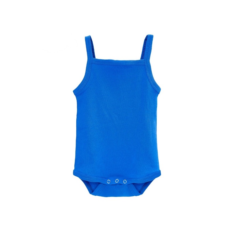 Girl Singlet Rompers Royal Blue - L