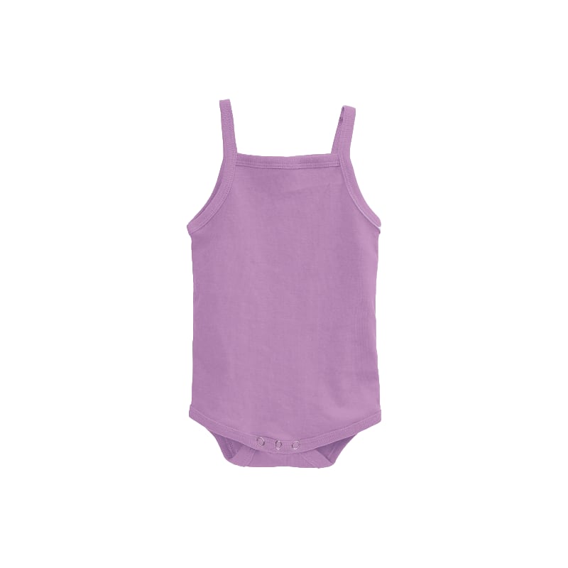 Girl Singlet Rompers Lavender - M