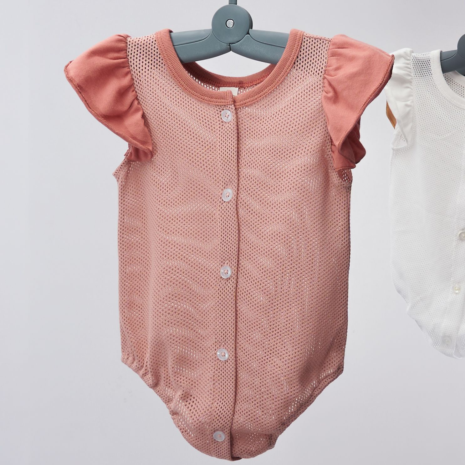 girl-eyelet-rompers-with-ruffled-sleeve-rose-dawn