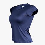 vvid-microfiber-ladies-short-sleeve-navy-blue thumbnail