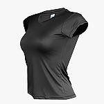 vvid-microfiber-ladies-short-sleeve-black thumbnail