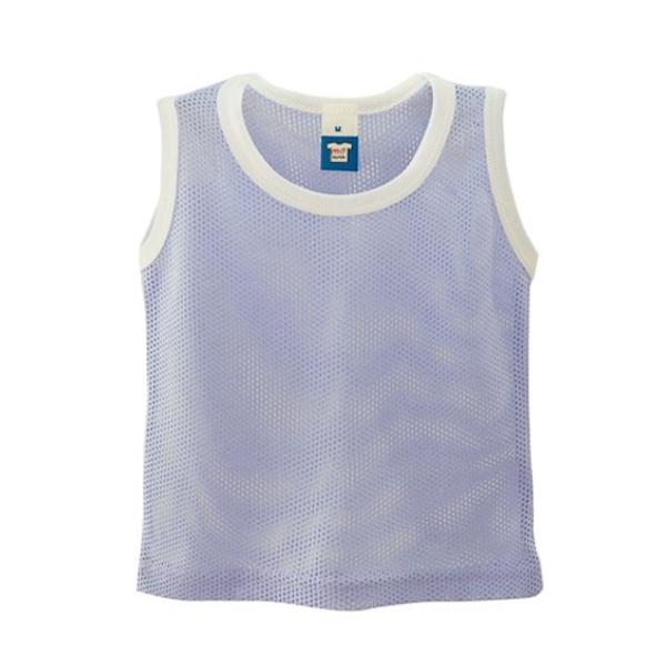 Cotton Eyelet Baby Singlet Lavender - XL (18-24 month)