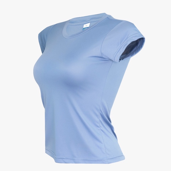 VVID Microfiber Ladies Short Sleeve - Colony Blue (xL)