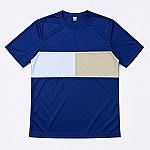 microfiber-casual-color-block-round-neck-navy-blue thumbnail