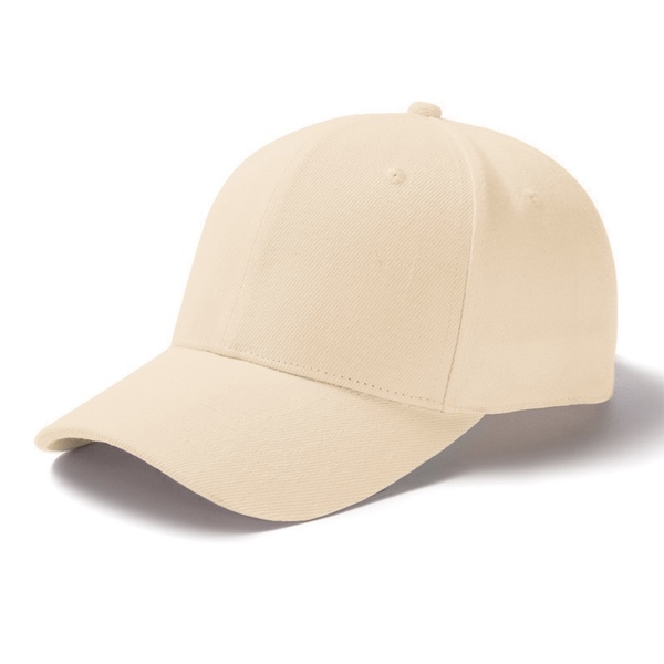 Basic Cotton Brush Cap - Beige