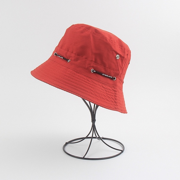 Casual Bucket Hat - Red