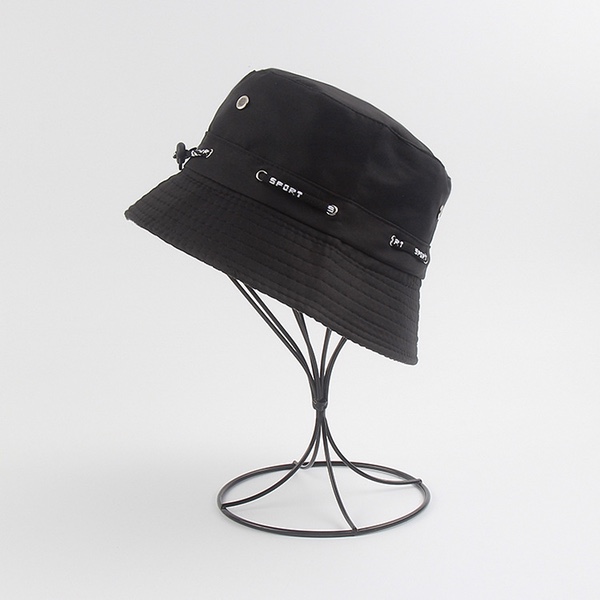 Casual Bucket Hat - Black
