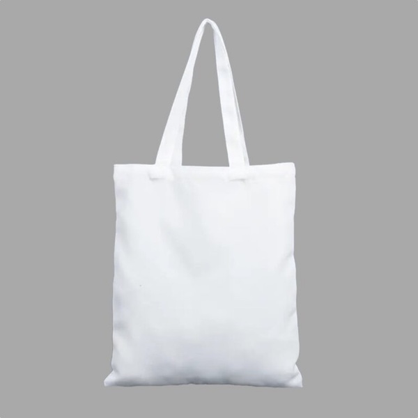 Plain Canvas Bag - White (40*35cm)