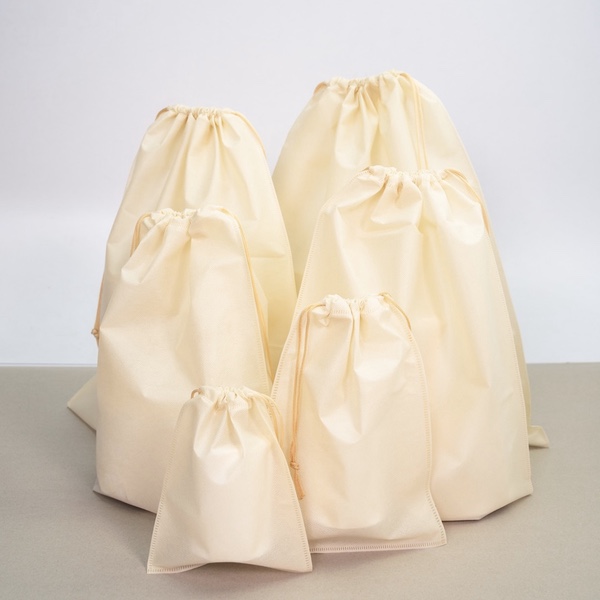 drawstring-non-woven-bag-beige