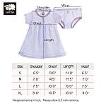 Baby Eyelet Dress With Underwear  Size Chart thumbnail