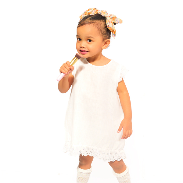 Girl Lace Dress White - M (6-12 month)