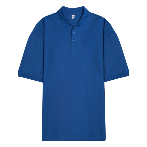 MD Plus Size Polo - Royal Blue (7XL)