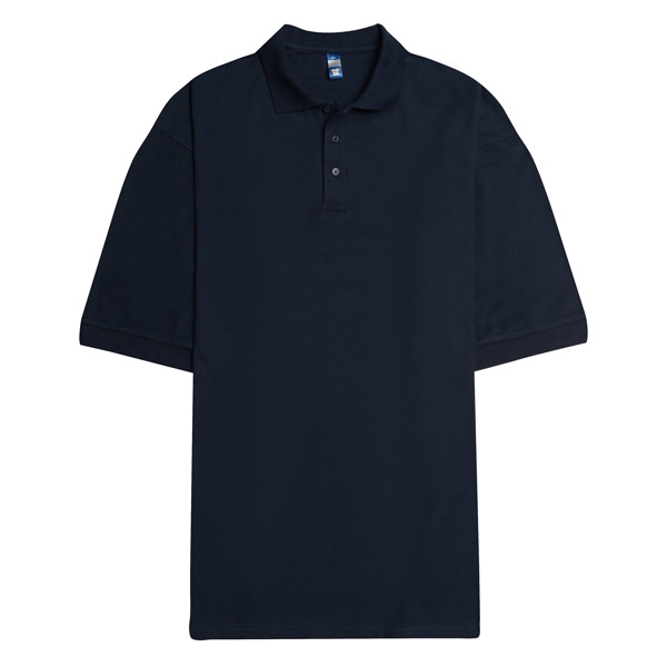 MD Plus Size Polo - Navy Blue (6XL)