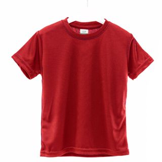 Minimesh Kids Round Neck Red - (Age 1-2)