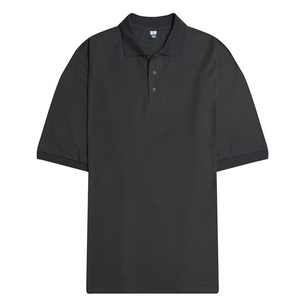 MD Plus Size Polo - Dark Grey (5XL)