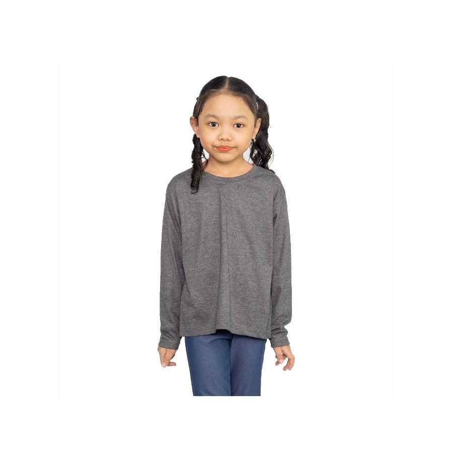 Panbasic Kids LS Dark Melange - Age 9-11