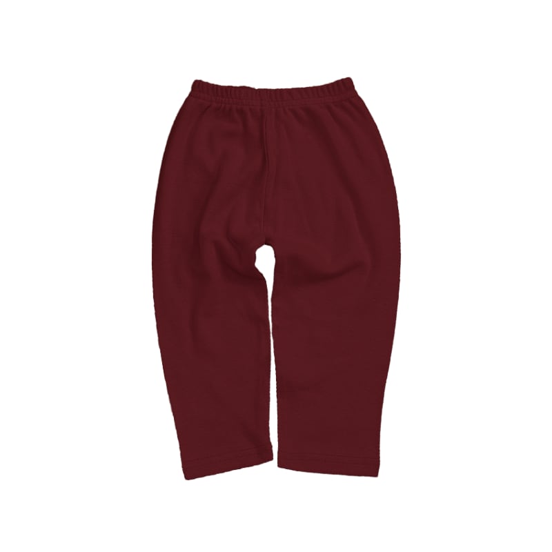 Baby Long Pant Burgundy - M